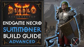 Diablo 2 Resurrected Necromancer Build - Necromancer Summoner Endgame Build