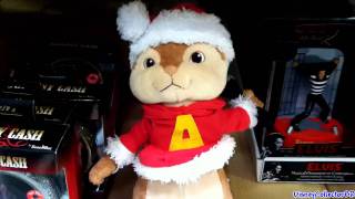 Alvin the Chipmunk plush singing dancing toy Christmas 2011