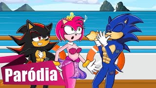 SONIC TOCA ZONA DE PERIGO, AMY ROSE SE APAIXONA E SHADOW TEM PLANOS DE RAPITAR ELA - #PARODIAS