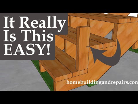 How To Use A Block Of Wood To Check Stairway Riser Variations - Building Code Tools