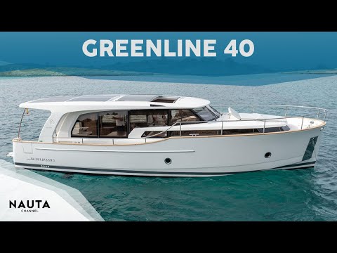 Greenline 40 Hybrid - yacht tour esterni e cabine