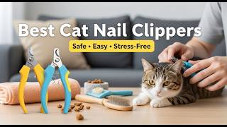 TOP 5 Best Cat Nail Clippers 2026 | The Secret To Easy Cat Nail Trims Cat Nail Clippers