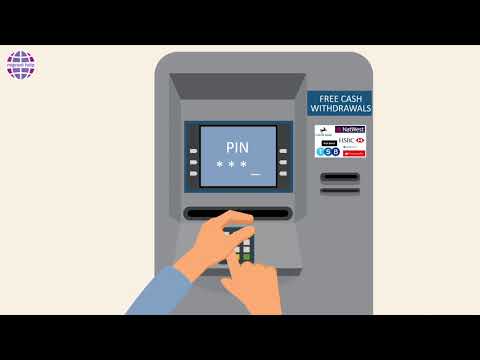 Part of a video titled How to use a cash machine - YouTube