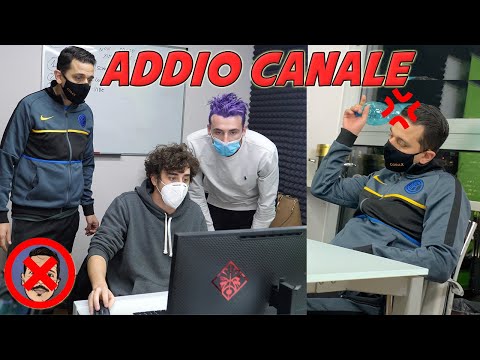 "TI HANNO HACKERATO IL CANALE!" PRANK a Luca Mastrangelo *spacca tutto