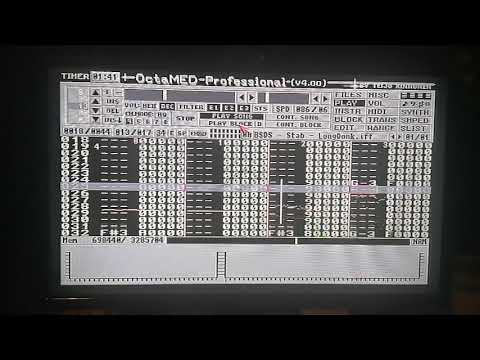 Two Amiga Octamed 4 tracks - Pete Cannon