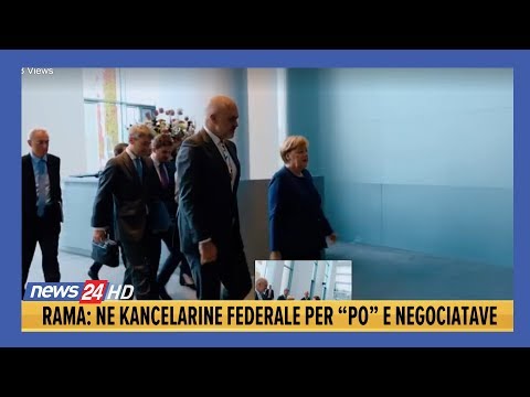 Në kërkim të PO-së për negociatat, Rama takohet me Merkel në Gjermani