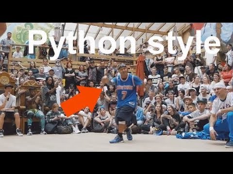 Python style toprock. A secret Beat Street throwback in Ken Swift's latest battle. Daily Flava 39