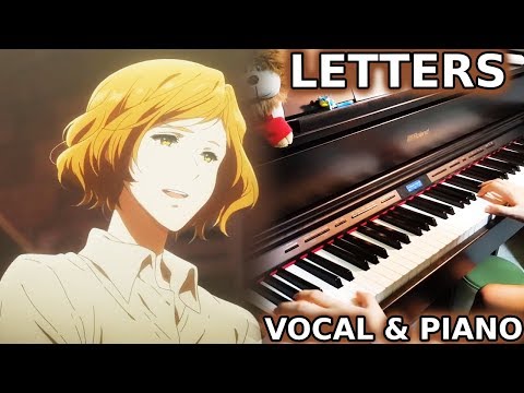 Violet Evergarden OST EP 14 - "LETTERS" (Piano & Vocal Cover)【 AirahTea & PianoPrinceOfAnime 】