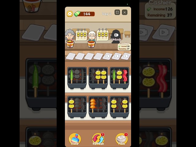 Food Game Grill Sort Gameplay Video Thumbnail