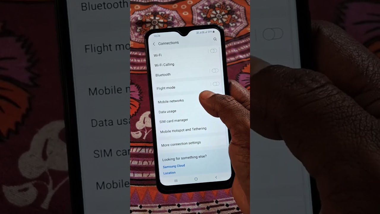 Allow all SIMs to use data in calls | Samsung oneui #shorts ❤️❤️