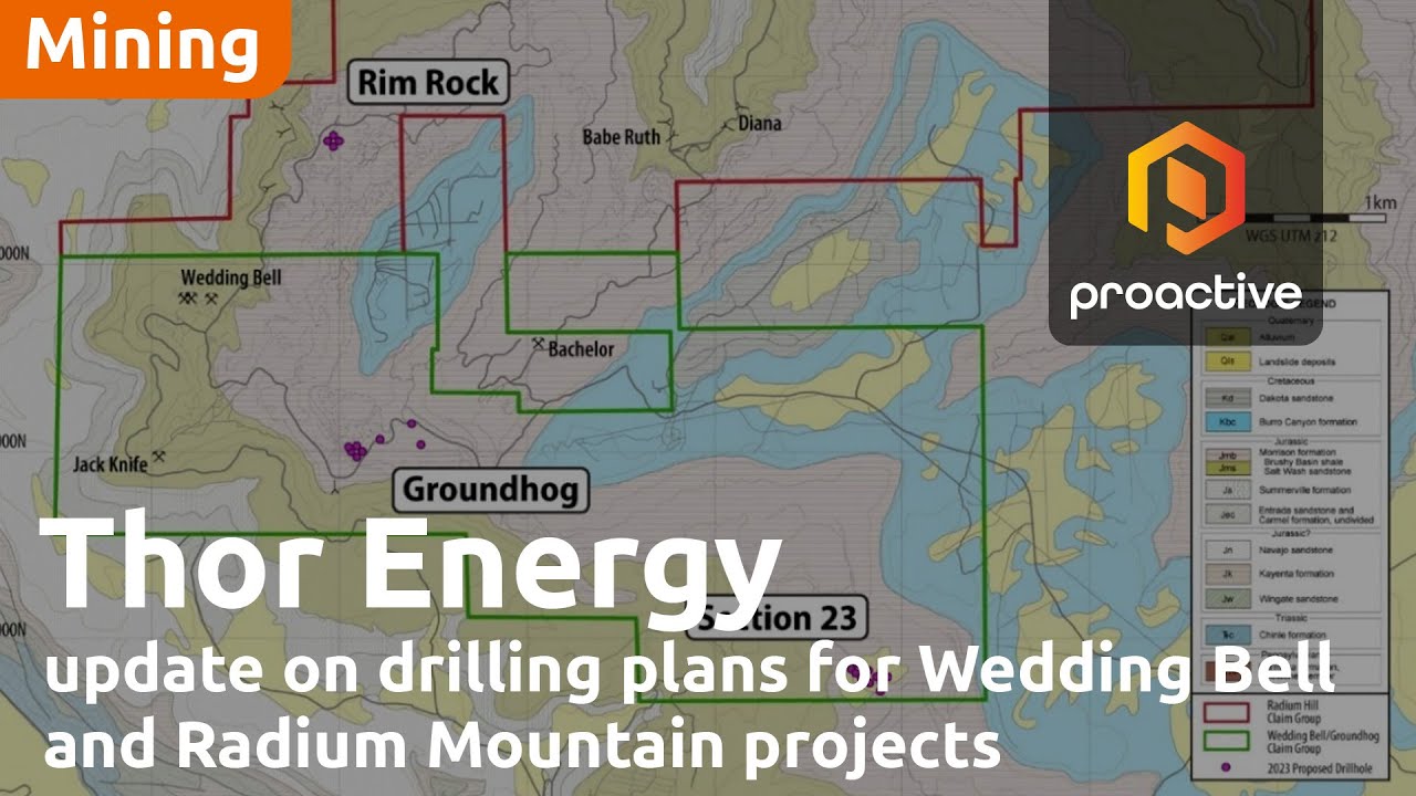Thor Energy MD shares update on drilling plans for Wedding Bell and Radium Mountain projects