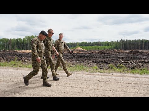 Sēlijas militārā poligona apmeklējums