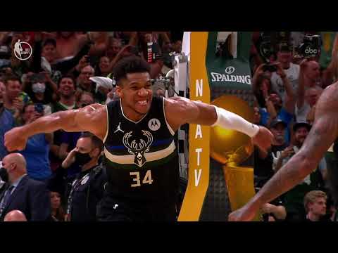 End Of Game 6 Of 2021 NBA Finals l Bucks NBA Champs