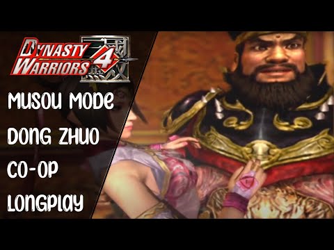 Dynasty Warriors 4 - Musou Mode - Dong Zhuo - PS2 Longplay Co-op