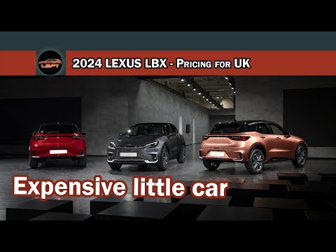 2024 Lexus LBX  - Pricing for UK