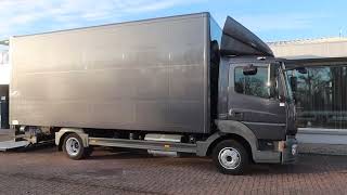 Camion fourgon Mercedes-Benz Atego 818 L bak + klep grijs metallic &euro; 14.650.- euro netto | Image 4 - Autoline