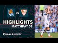 Highlights Real Sociedad vs Sevilla FC (2-1)