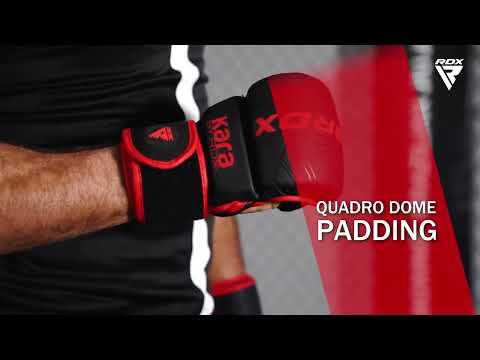Перчатки для ММА смешанных единоборств рукопашного боя ММА F6 MATTE RED PLUS размер L/XL + КАПА в подарок - фото 1 - id-p2500535226