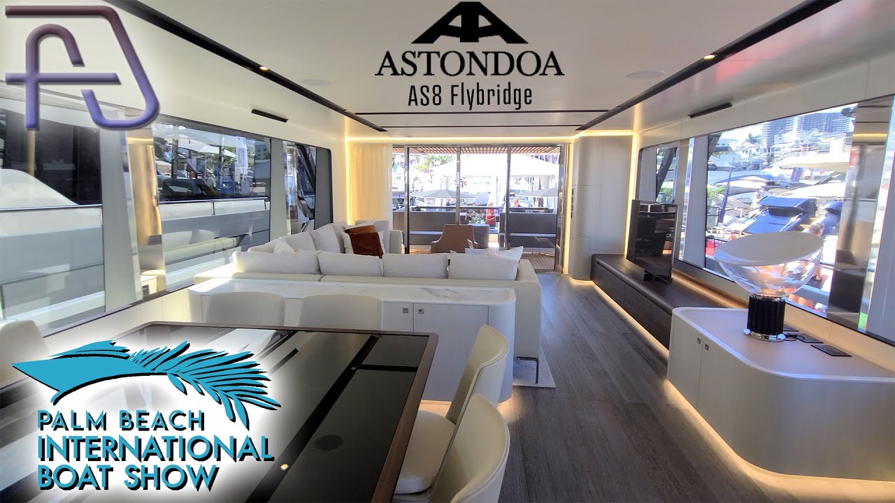 Astondoa AS8 Flybridge is "So So Nice" at PBIBS 2021