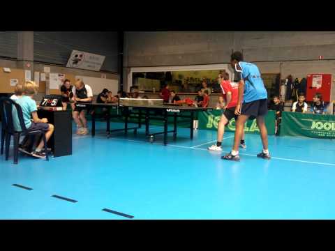 Stage Clabecq 2012 avec Cédric Merchez - 4° Set