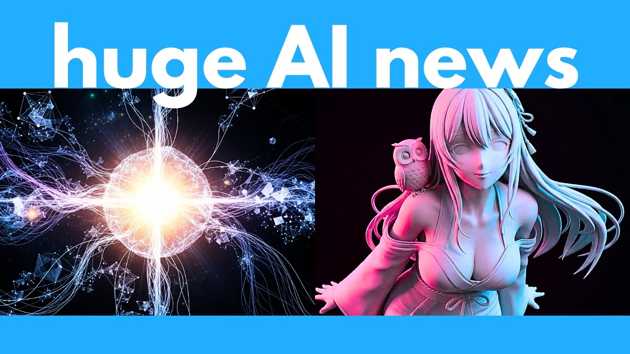 Insane 3D models, realtime AI video, new #1 open model, realtime AI worlds, Gemini 3 Flash: AI NEWS