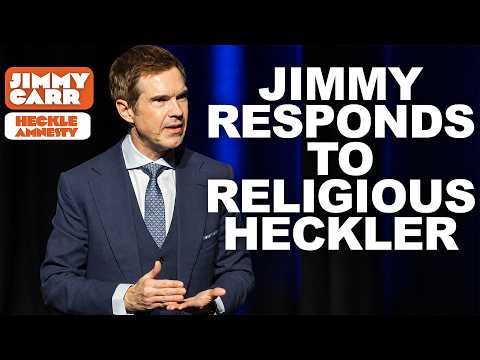 Ambitious Audience Member Offers to Help Jimmy Carr Find God