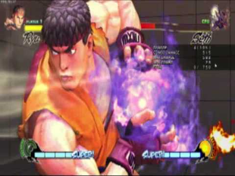 SF4 Combo Challenge 01 Ryu