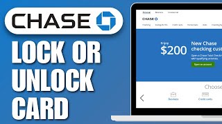 How to Lock/Unlock Credit Debit Card Chase Bank (Best Method)