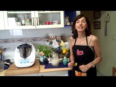 Horchata en thermomix.