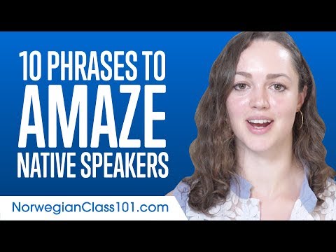 Learn the 10 Norwegian Phrases That Will Amaze Native Speakers
