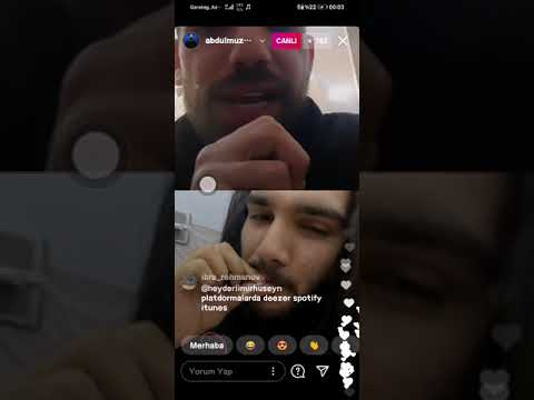 Abdul Muzzy, RZZA canlı yayın (sonda Rzanın şeiri)