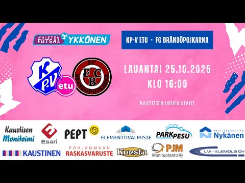 KP-V etu - FC Brändöpojkarna 25.10.2025