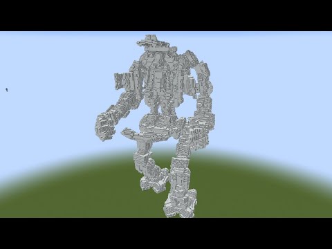 Minecraft: GIANT ROBOT BUILD CHALLENGE ( 4,000,000 Blocks )