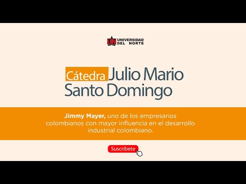 Cátedra Julio Mario Santo Domingo, Jimmy Mayer