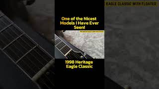 #Epic #Archtop One of the nicest model Heritage Eagle Classics I have ever seen! #Jazzguitar #shorts