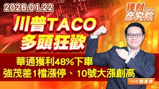 川普TACO、多頭狂歡；華通獲利48%下車、強茂差1檔漲停、10號大漲創高 (圖)