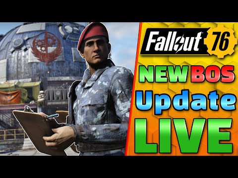 NEW Brotherhood Return UPDATE + NEW Weekly's ! - Fortifying Atlas - FALLOUT 76 1440P 60FPS Live