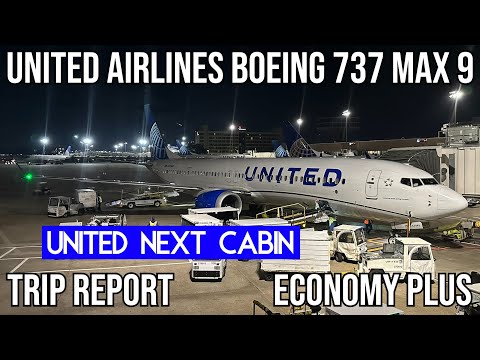 Miniatura de YouTube para United Airlines Boeing 737MAX 9 Passenger