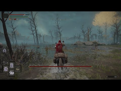 Elden Ring Flying Dragon Agheel Boss Fight as Mage