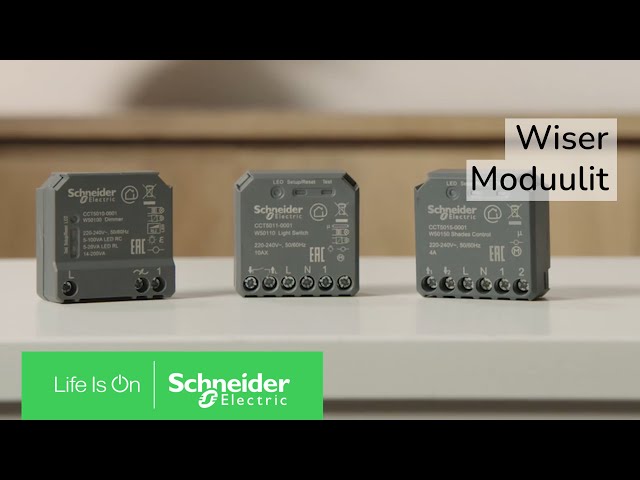 schneider electric Säädin wiser verhomoduuli