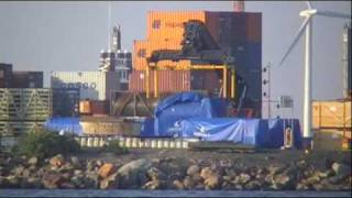 preview picture of video 'Porin Mäntyluodon satama. / Port of Pori.'