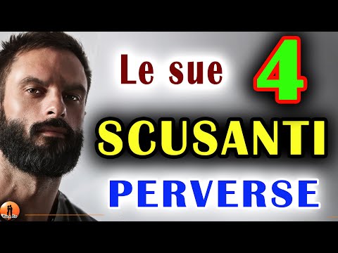 Il NARCISISTA PERVERSO e le sue 4 SCUSANTI PERVERSE │Narcisismo e amore