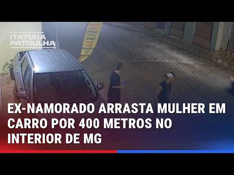 VIOLÊNCIA EM MORRO DO PILAR: HOMEM FOGE APÓS ARRASTAR EX-NAMORADA PRESA A VEÍCULO