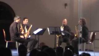 Kansax saxophone quartet - La passerella di 8 e mezzo