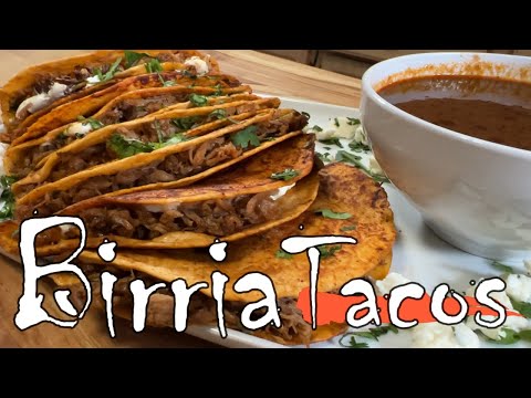 Tacos de Birria de cerdo receta facil (how to make Birria Tacos easy recipe)