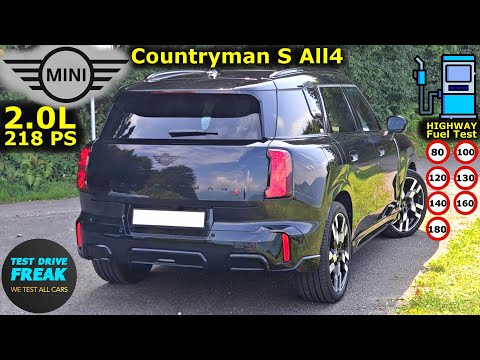 2025 Mini Countryman S ALL4 (218 PS) TEST DRIVE 🚙 Fuel Consumption & Performance Review