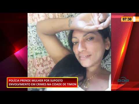 Polícia de Timon prende mulher envolvida em vários crimes no mundo do tráfico 28 10 2020