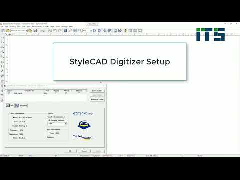 CalComp Roll-Up III Digitizer Setup with StyleCAD | Step-by-Step Configuration Guide