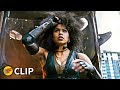 Domino Steals The Convoy Scene | Deadpool 2 (2018) Movie Clip HD 4K