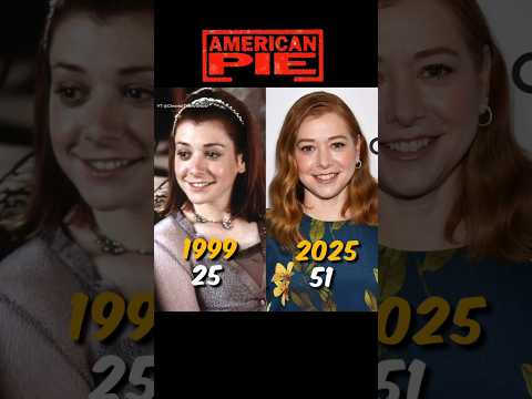 American Pie ⭐(1999-2025) Cast  Then vs Now | #shorts